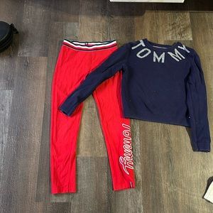 Tommy Hilfiger girl matching set size 12